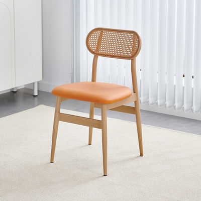 kaufen OEM ODM Holz Rattan Esszessel Wicker Und Holz Esszessel Online-Herstellung