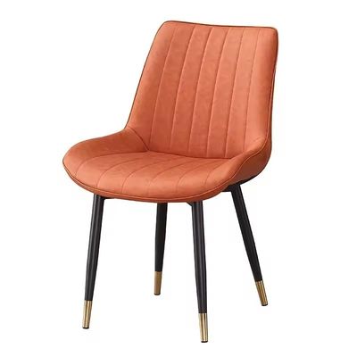 kaufen Modernes Design Elegante Polsterstühle mit Metallbeinen und PU-Leder Produktgröße W55*D46*H83cm Online-Herstellung