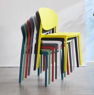 kaufen Moderne Restaurants Stackbare Esstühle im nordischen Stil mit minimalistischem Design Online-Herstellung