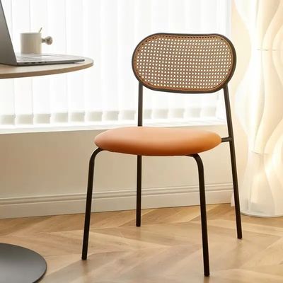 kaufen Stackbare Rattan-Rückensessel für das Essen Online-Herstellung