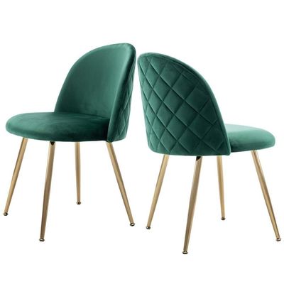 kaufen Soft Velvet Polstered High Back Armless Stühle für moderne Restaurant Sitzgelegenheiten Online-Herstellung