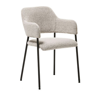 kaufen Maßgeschneiderte Farbe Metallbeine Samt Esszessel für minimalistische nordische Freizeit im Hotel Online-Herstellung