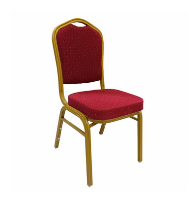 kaufen Moderne stapelbare Catering-Stühle Stoff Metallrahmen Bankettstühle für Hochzeiten Veranstaltungen Online-Herstellung