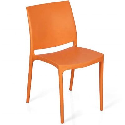 Hotel-Restaurant-Esstühle mit stapelbarem Design und PP-Kunststoff
