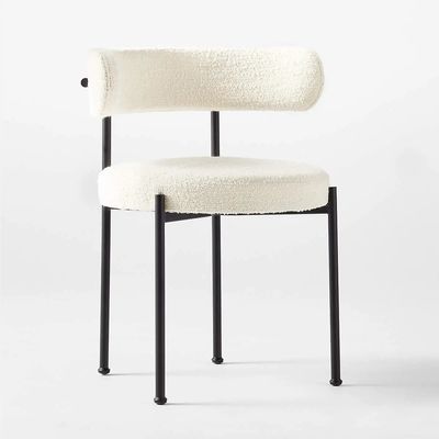 Verstellbarer weißer Schlauch-Esstisch mit Metall-Eisenbeinen Stil Moderne Küchenmöbel